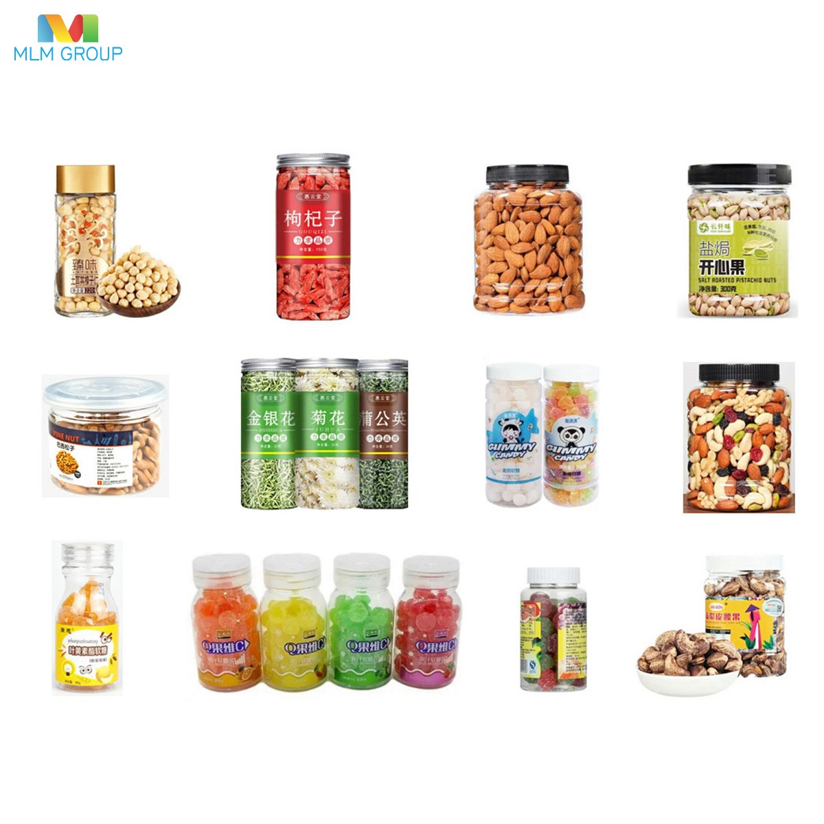 自动装瓶包装线