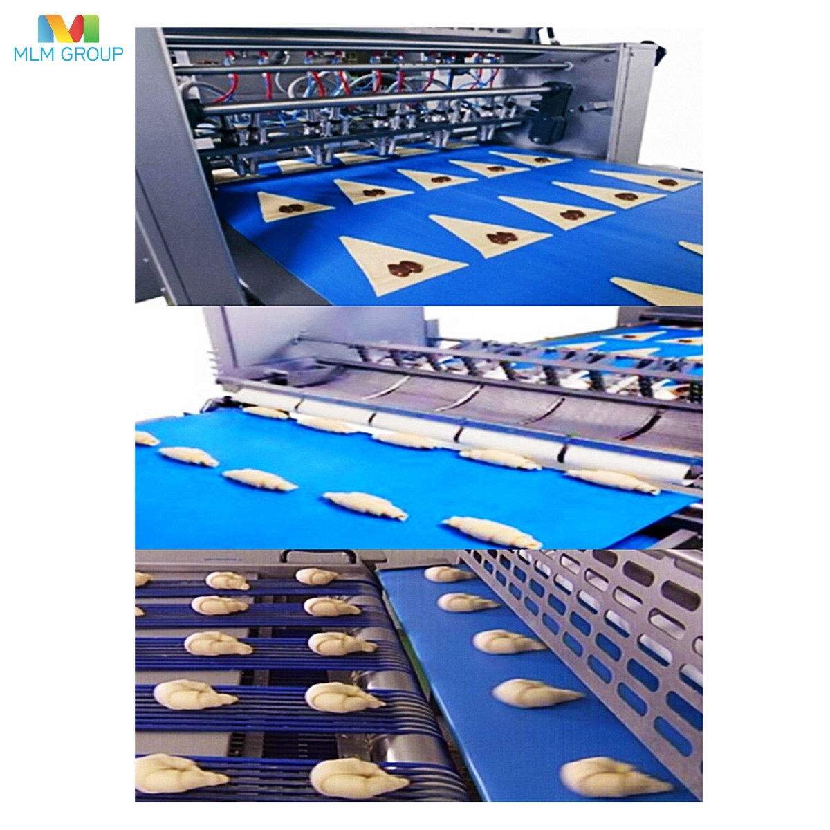 羊角牛角面包生产线