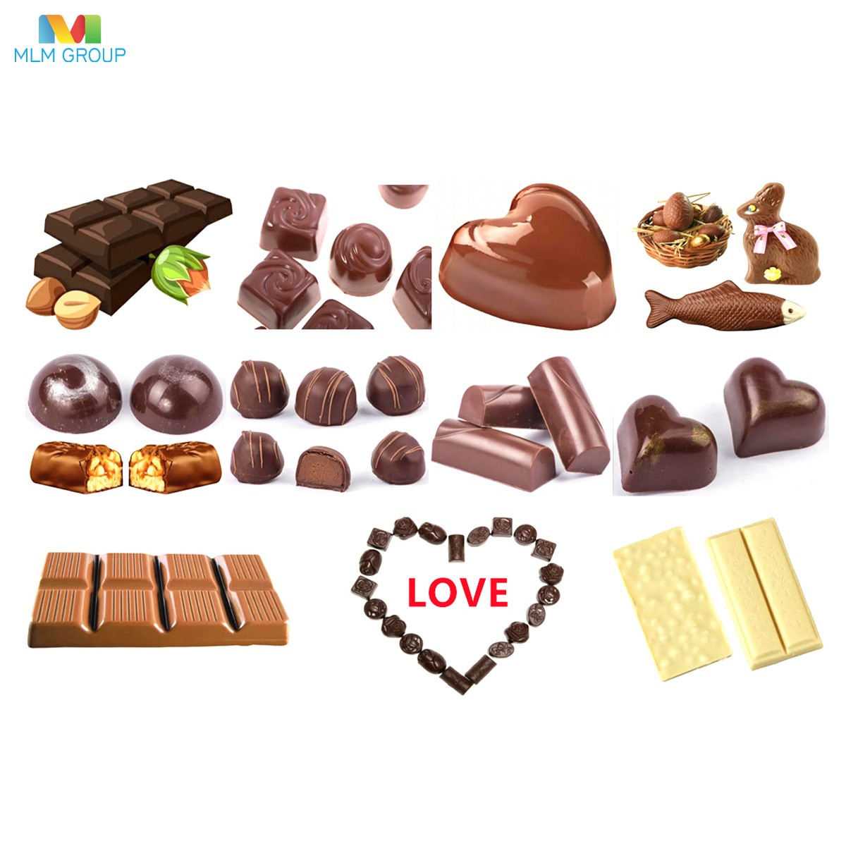 全自动巧克力生产线简介