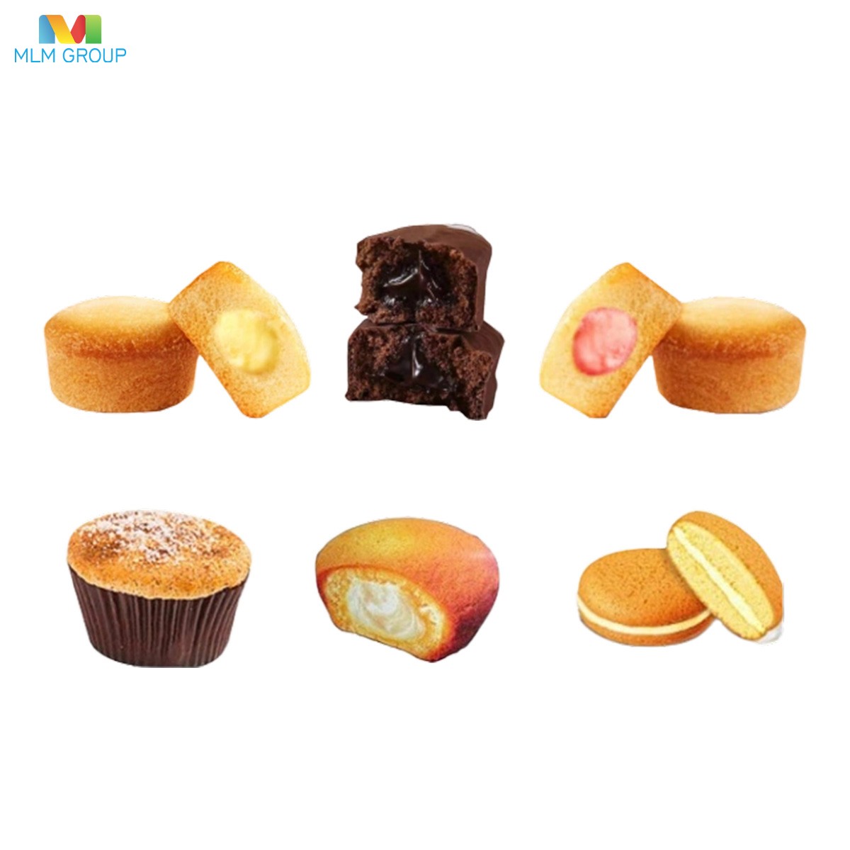 半自动蛋糕生产线