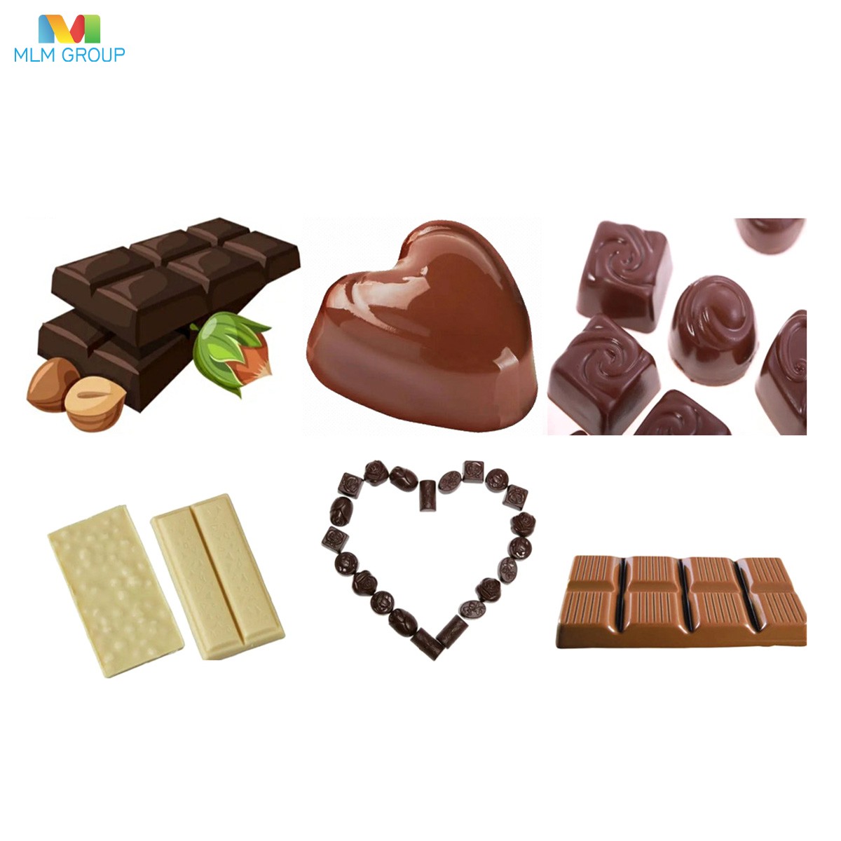 半自动巧克力生产线